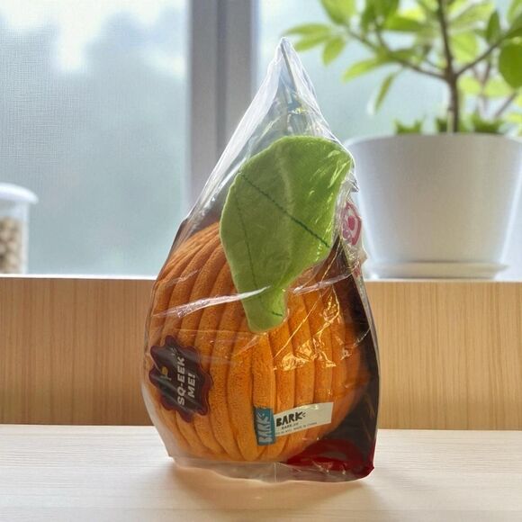 Bark Box Monster Madness Pumpkin Squeak Toy New! - Picture 4 of 5